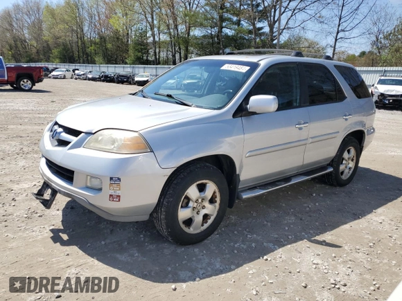 2004 Acura MDX Touring Pkg with VIN 2HNYD18614H557680, listed as a Copart auction lot 53419484 with 0 mi miles and Clean Title. Bid and sale history available at carsss.com. Image 1.