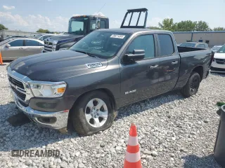 2020 Ram 1500 Big Horn with VIN 1C6SRFBT9LN162779, listed as a Copart auction lot 69671454 with 20,080 mi miles and Salvage title. Bid and sale history available at DreamBid. Image 1.