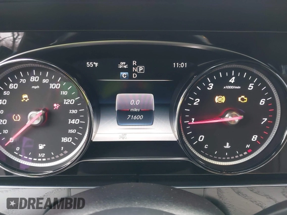 2019 Mercedes-Benz E-Class E 300 with VIN WDDZF4KBXKA514520, listed as a IAAI auction lot 41788721 with 71,600 mi miles. Bid and sale history available at carsss.com. Image 7.