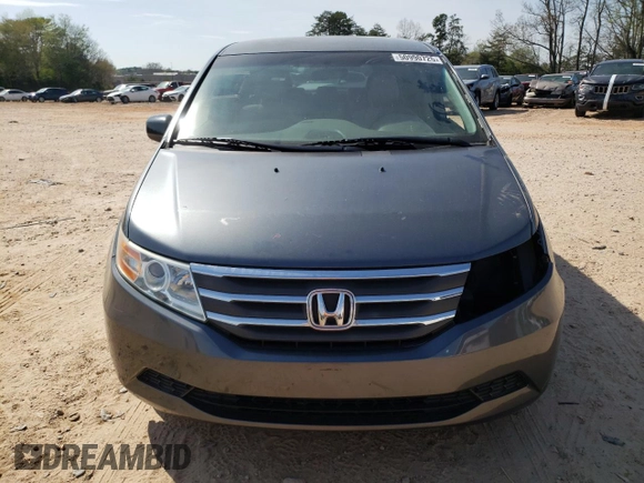 2011 Honda Odyssey EX with VIN 5FNRL5H46BB027260, listed as a Copart auction lot 50990725 with 147,758 mi miles and Salvage Title. Bid and sale history available at carsss.com. Image 5.