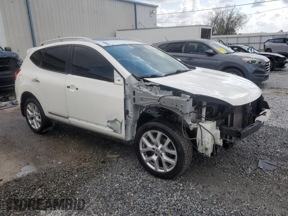 2012 Nissan Rogue SL with VIN JN8AS5MTXCW297932, listed as a Copart auction lot 43576585 with 114,755 mi miles and Salvage Title. Bid and sale history available at DreamBid. Image 4.