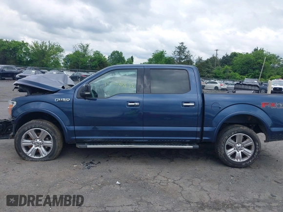 2018 Ford F-150 XL with VIN 1FTEW1EG3JFE60963, listed as a IAAI auction lot 42256856 with 146,155 mi miles and . Bid and sale history available at DreamBid. Image 13.
