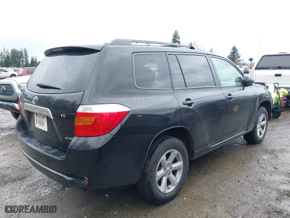 2008 Toyota Highlander with VIN JTEES41A882023486, listed as a IAAI auction lot 41874249 with 190,905 mi miles. Bid and sale history available at carsss.com. Image 4.