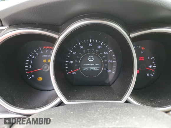 2014 Kia Optima EX with VIN 5XXGN4A70EG322470, listed as a Copart auction lot 54383545 with 72,904 mi miles and Clean Title. Bid and sale history available at carsss.com. Image 9.