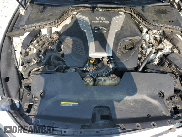 2017 Infiniti Q50 Premium z VIN JN1EV7APXHM738598, wystawiony jako Copart lot #59156075 z przebiegiem 178 498 mil mil oraz Szkoda całkowita • Salvage title. Historia ofert i sprzedaży dostępna na DreamBid. Obrazek 11.