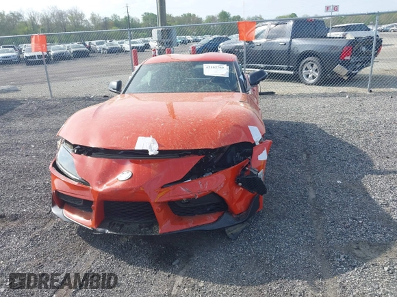 2024 Toyota Supra 3.0 with VIN WZ1DB0G09RW063546, listed as a IAAI auction lot 42102760 with 4,854 mi miles and . Bid and sale history available at DreamBid. Image 12.