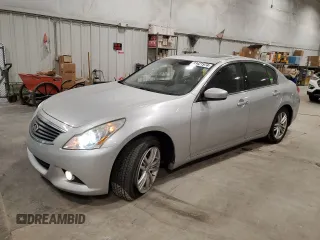 2011 Infiniti G25 x with VIN JN1DV6AR9BM652195, listed as a Copart auction lot 83421974 with 103,297 mi miles and Non Repairable. Bid and sale history available at DreamBid. Image 1.