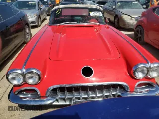 1958 Chevrolet Corvette с VIN J58S109066, выставлен на аукционе Copart как лот 74830194 с пробегом 35 914 миль миль и На запчасти • Non repairable. История ставок и продаж доступна на DreamBid. Изображение 5.