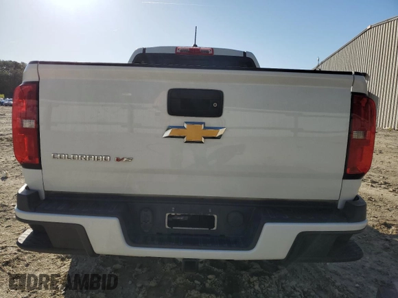 2018 Chevrolet Colorado 4WD Z71 with VIN 1GCGTDEN0J1181453, listed as a Copart auction lot 54841345 with 59,189 mi miles and Salvage title. Bid and sale history available at DreamBid. Image 6.