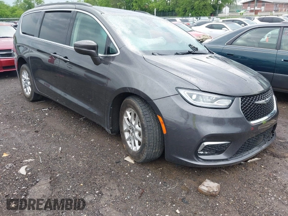 2022 Chrysler Pacifica Touring L with VIN 2C4RC1BG8NR116770, listed as a IAAI auction lot 42093616 with 98,479 mi miles and . Bid and sale history available at DreamBid. Image 1.