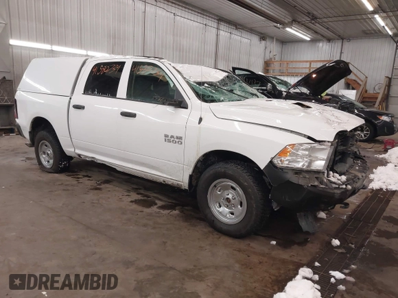2018 Ram 1500 Express with VIN 1C6RR7KG7JS348228, listed as a IAAI auction lot 41580734 with 96,631 mi miles and . Bid and sale history available at DreamBid. Image 1.