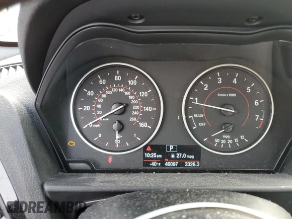2017 BMW 2 Series 230i with VIN WBA2F9C34HV664704, listed as a Copart auction lot 45347985 with 46,097 mi miles and Salvage title. Bid and sale history available at DreamBid. Image 9.
