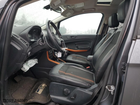 2018 Ford EcoSport SES with VIN MAJ6P1CL2JC226001, listed as a Copart auction lot 50275375 with 78,098 mi miles and Salvage Title. Bid and sale history available at carsss.com. Image 7.