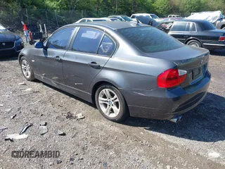 2008 BMW 3 Series 328i with VIN WBAVA37518NL18355, listed as a IAAI auction lot 41972403 with 137,859 mi miles. Bid and sale history available at carsss.com. Image 3.