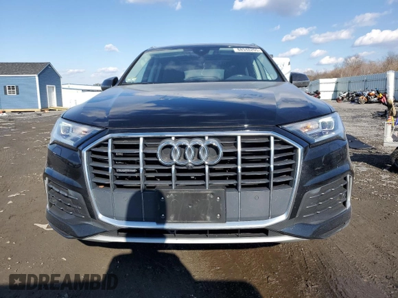 2020 Audi Q7 Premium Plus with VIN WA1LJAF73LD011022, listed as a Copart auction lot 88948205 with 58,296 mi miles and Salvage title. Bid and sale history available at DreamBid. Image 5.