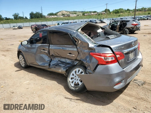 2019 Nissan Sentra with VIN 3N1AB7AT7KY205524, listed as a Copart auction lot 68183054 with Not provided miles and Non repairable. Bid and sale history available at DreamBid. Image 2.
