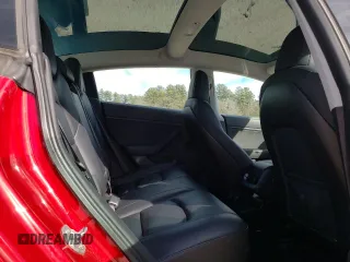 2020 Tesla Model 3 Long Range with VIN 5YJ3E1EB0LF735078, listed as a Copart auction lot 48423235 with 35,306 mi miles and Salvage Title. Bid and sale history available at carsss.com. Image 10.