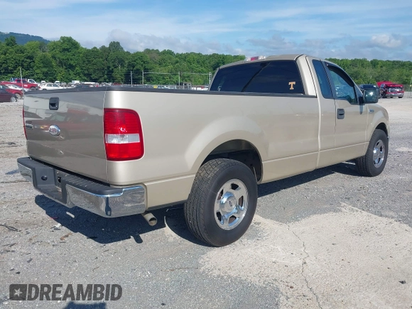 2007 Ford F-150 XL with VIN 1FTRF12WX7NA12876, listed as a IAAI auction lot 42548595 with 127,987 mi miles and . Bid and sale history available at DreamBid. Image 4.