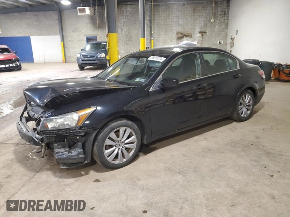 2011 Honda Accord EX with VIN 1HGCP2F7XBA030131, listed as a Copart auction lot 63010895 with 164,058 mi miles and Salvage title. Bid and sale history available at DreamBid. Image 1.