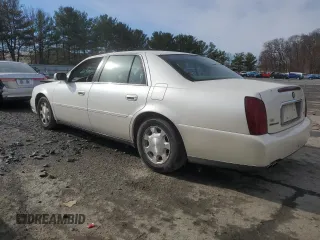 2001 Cadillac DeVille z VIN 1G6KD54YX1U252491, wystawiony jako Copart lot #50325445 z przebiegiem Nie podano mil oraz Szkoda całkowita • Salvage title. Historia ofert i sprzedaży dostępna na DreamBid. Obrazek 2.