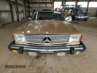 1983 Mercedes-Benz 380 with VIN WDBBA45A9DB027768, listed as a Copart auction lot 49116105 with 154,332 mi miles and Clean Title. Bid and sale history available at carsss.com. Image 5.