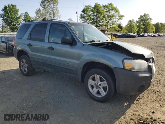 2005 Ford Escape Hybrid with VIN 1FMCU96HX5KC45835, listed as a Copart auction lot 55238065 with 223,769 mi miles and Salvage title. Bid and sale history available at DreamBid. Image 4.