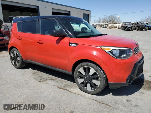 2016 Kia Soul + with VIN KNDJP3A59G7388309, listed as a Copart auction lot 50448335 with 80,673 mi miles and Salvage Title. Bid and sale history available at carsss.com. Image 4.