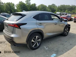 2018 Lexus NX 300 with VIN JTJBARBZ3J2157367, listed as a Copart auction lot 59211665 with 112,780 mi miles and Salvage title. Bid and sale history available at DreamBid. Image 3.