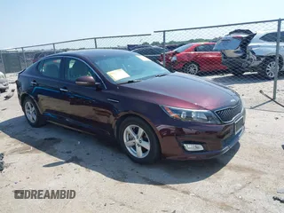 2014 Kia Optima LX с VIN 5XXGM4A70EG273483, выставлен на аукционе IAAI как лот 42402765 с пробегом 129 770 миль миль и . История ставок и продаж доступна на DreamBid. Изображение 1.