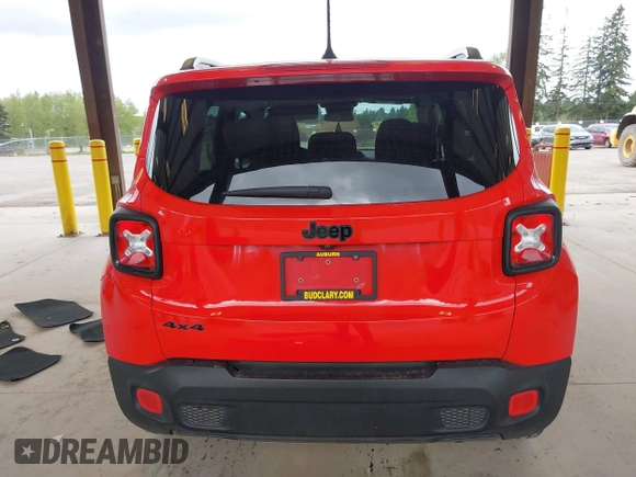 2017 Jeep Renegade Altitude with VIN ZACCJBBB9HPG47295, listed as a IAAI auction lot 42078881 with 49,824 mi miles and . Bid and sale history available at DreamBid. Image 17.