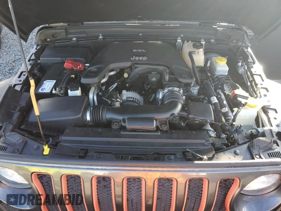 2018 Jeep Wrangler Sport with VIN 1C4GJXAG1JW219516, listed as a Copart auction lot 85608774 with 89,488 mi miles and Salvage Title. Bid and sale history available at DreamBid. Image 11.