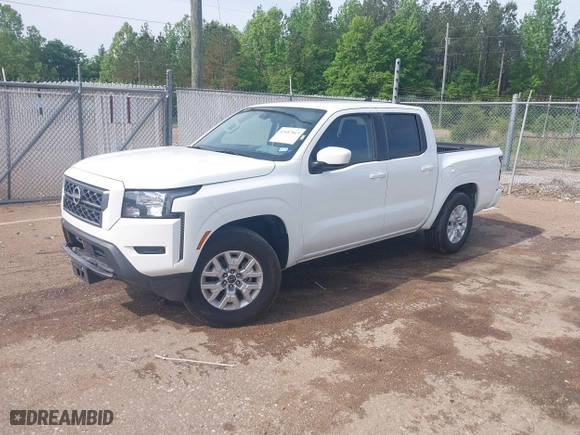 2023 Nissan Frontier SV with VIN 1N6ED1EJXPN667864, listed as a IAAI auction lot 42087863 with 44,395 mi miles. Bid and sale history available at carsss.com. Image 19.