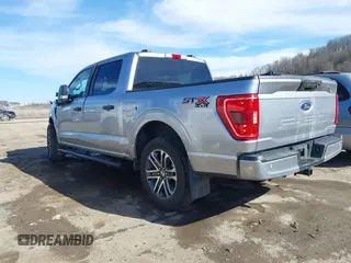 2021 Ford F-150 XL with VIN 1FTEW1EP2MFC44056, listed as a IAAI auction lot 41716105 with 58,979 mi miles and . Bid and sale history available at DreamBid. Image 3.