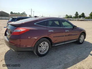2013 Honda Crosstour EX-L with VIN 5J6TF3H57DL005014, listed as a Copart auction lot 66037704 with 131,205 mi miles and Salvage Title. Bid and sale history available at carsss.com. Image 3.