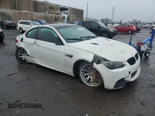 2013 BMW M3 with VIN WBSKG9C54DJ595279, listed as a Copart auction lot 85358304 with 0 mi miles and Salvage Title. Bid and sale history available at carsss.com. Image 4.