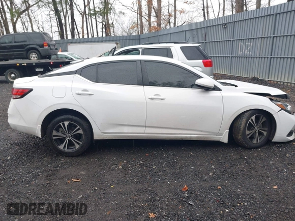 2022 Nissan Sentra SV with VIN 3N1AB8CV9NY231497, listed as a IAAI auction lot 42015906 with 31,792 mi miles and . Bid and sale history available at DreamBid. Image 13.
