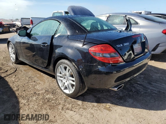 2009 Mercedes-Benz SLK-Class 3.0L with VIN WDBWK54F79F201709, listed as a Copart auction lot 77385544 with 66,593 mi miles and Non Repairable. Bid and sale history available at carsss.com. Image 2.
