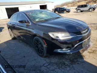 2016 Chrysler 200 C with VIN 1C3CCCEG4GN135818, listed as a Copart auction lot 43686035 with 115,078 mi miles and Clean Title. Bid and sale history available at carsss.com. Image 4.