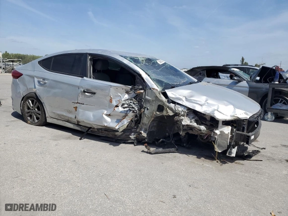 2018 Hyundai Elantra SEL with VIN 5NPD84LF3JH219637, listed as a Copart auction lot 53680215 with 67,398 mi miles and Salvage Title. Bid and sale history available at carsss.com. Image 4.