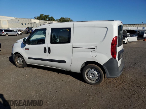 2016 Ram ProMaster City Cargo Tradesman with VIN ZFBERFAT1G6B22564, listed as a Copart auction lot 69857264 with 129,947 mi miles and Salvage Title. Bid and sale history available at DreamBid. Image 2.