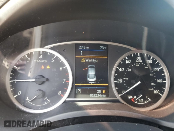 2019 Nissan Sentra SV with VIN 3N1AB7AP8KY349292, listed as a Copart auction lot 52185185 with 103,234 mi miles and Non Repairable. Bid and sale history available at DreamBid. Image 9.