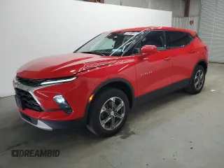 2023 Chevrolet Blazer LT с VIN 3GNKBHR40PS213886, выставлен на аукционе Copart как лот 55051435 с пробегом 45 383 миль миль и Списание • Salvage title. История ставок и продаж доступна на DreamBid. Изображение 1.