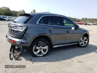 2023 Audi Q5 S line Prestige with VIN WA1FAAFY1P2196808, listed as a Copart auction lot 75560314 with 17,286 mi miles and Salvage Title. Bid and sale history available at carsss.com. Image 3.