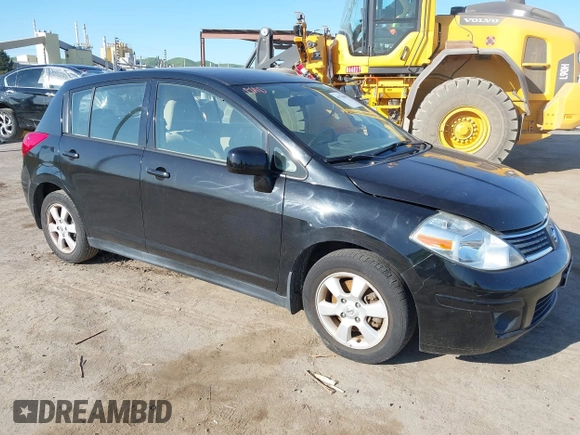 2009 Nissan Versa 1.8 SL with VIN 3N1BC13E79L406521, listed as a IAAI auction lot 41778840 with 93,070 mi miles. Bid and sale history available at carsss.com. Image 1.