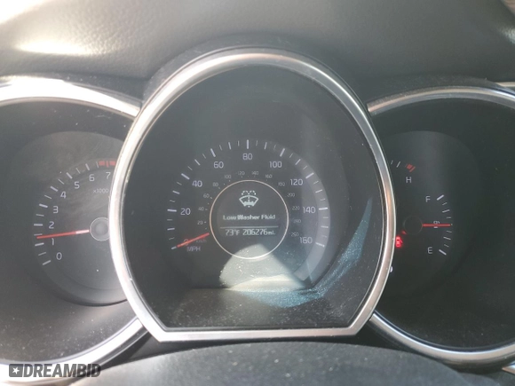 2014 Kia Optima EX with VIN 5XXGN4A79EG267436, listed as a Copart auction lot 49629855 with 206,276 mi miles and Salvage Title. Bid and sale history available at carsss.com. Image 9.