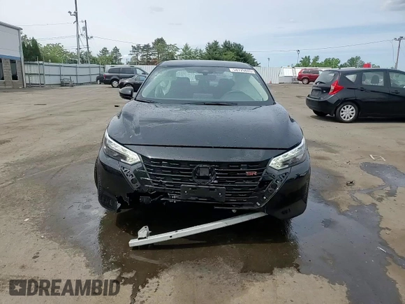 2024 Nissan Sentra SR with VIN 3N1AB8DVXRY351720, listed as a Copart auction lot 58720845 with 6,166 mi miles and Salvage title. Bid and sale history available at DreamBid. Image 13.