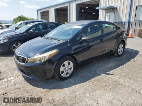 2017 Kia Forte LX with VIN 3KPFK4A76HE036107, listed as a Copart auction lot 59376764 with 131,587 mi miles and Clean Title. Bid and sale history available at carsss.com. Image 1.