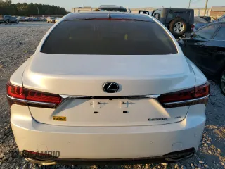 2018 Lexus LS with VIN JTHC5LFF9J5000318, listed as a Copart auction lot 77924194 with 121,302 mi miles and Salvage Title. Bid and sale history available at carsss.com. Image 6.