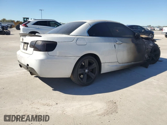 2013 BMW 3 Series 335i with VIN WBADX7C53DJ589930, listed as a Copart auction lot 80501754 with Not Provided miles and Non Repairable. Bid and sale history available at DreamBid. Image 3.
