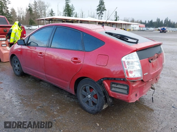 2006 Toyota Prius with VIN JTDKB20U967062028, listed as a IAAI auction lot 41793237 with 318,302 mi miles. Bid and sale history available at carsss.com. Image 3.